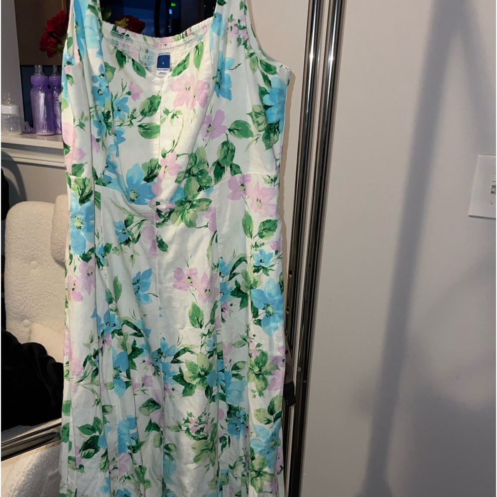 Floral long dress